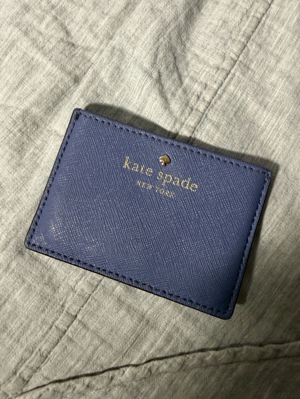Kate Spade Blue Card Holder